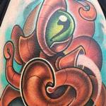 Tattoos - New School Octopus and Skull - 104075